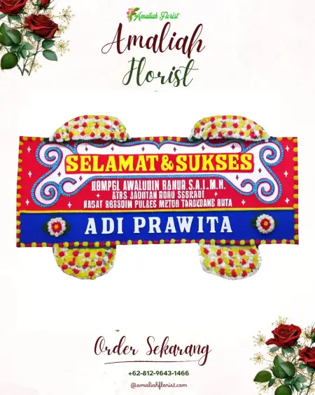Papan Bunga Ucapan Selamat Cikembulan